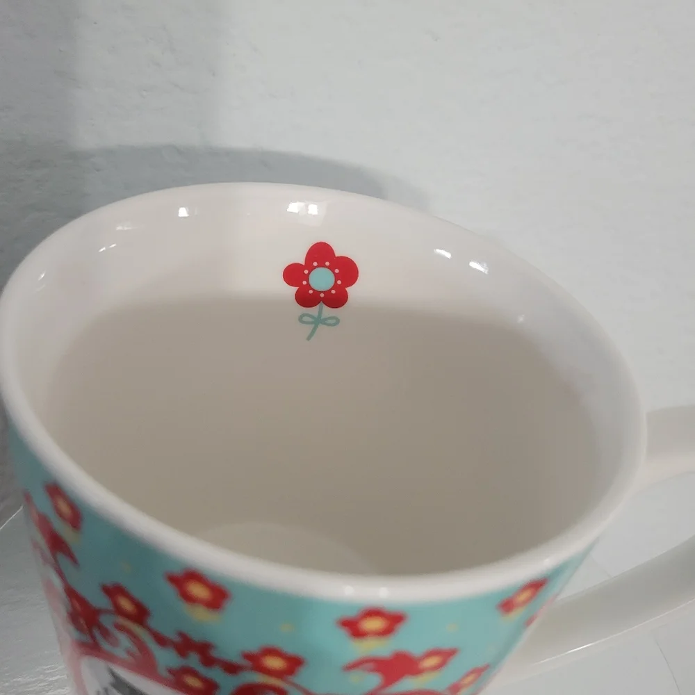 PIER 1 Imports Coffee Mug 16oz I've Got My Sassy Pants On Oversized Cup Floral